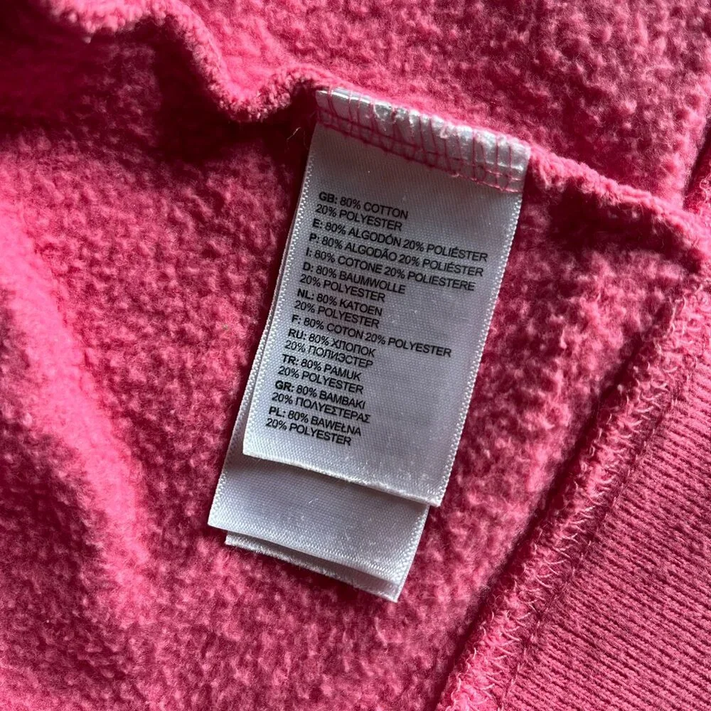 The North Face pink and gray hoodie 3T